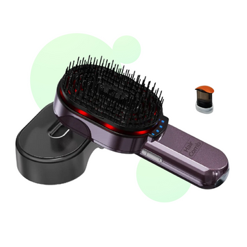 Peigne Applicateur Huile Capillaire Massant 4-en-1