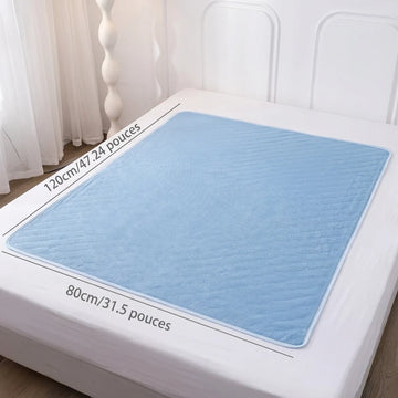 Alèse d'Incontinence Lavable et Respirante en Coton Réutilisable Imperméable & Absorbante