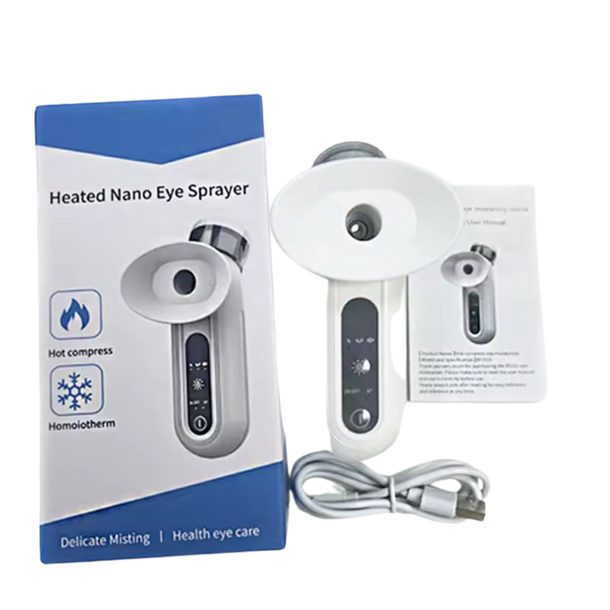 Appareil Hydratant Yeux Vapeur Anti Cernes