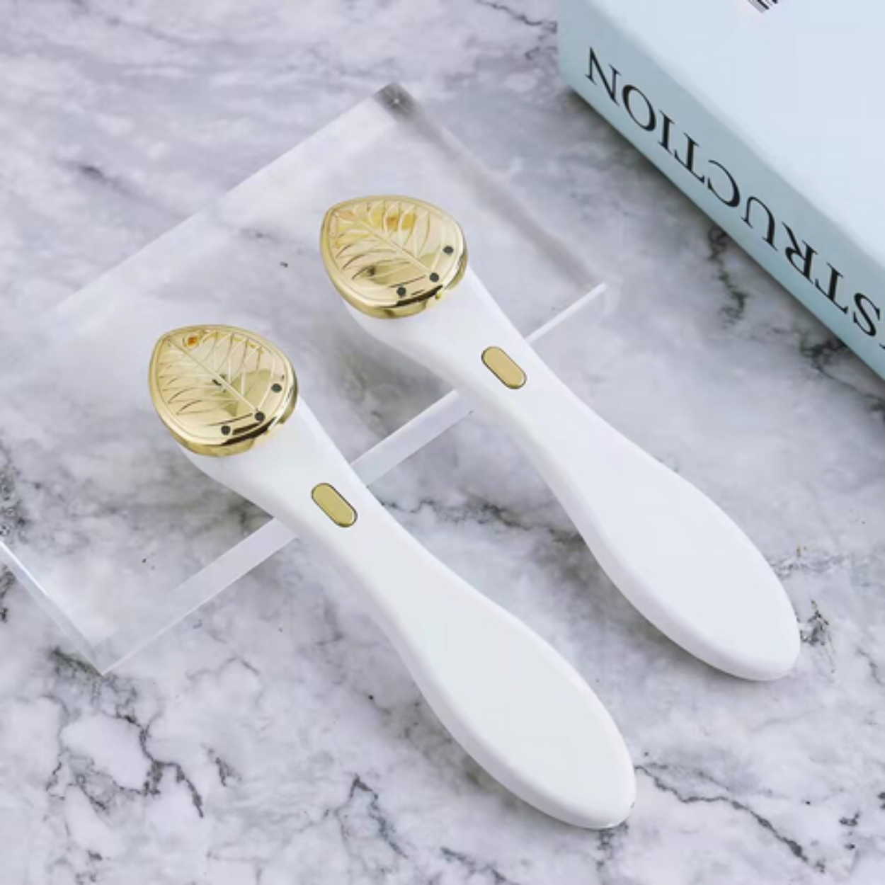 Appareil de Massage Oculaire Chauffant EMS à Microcourants