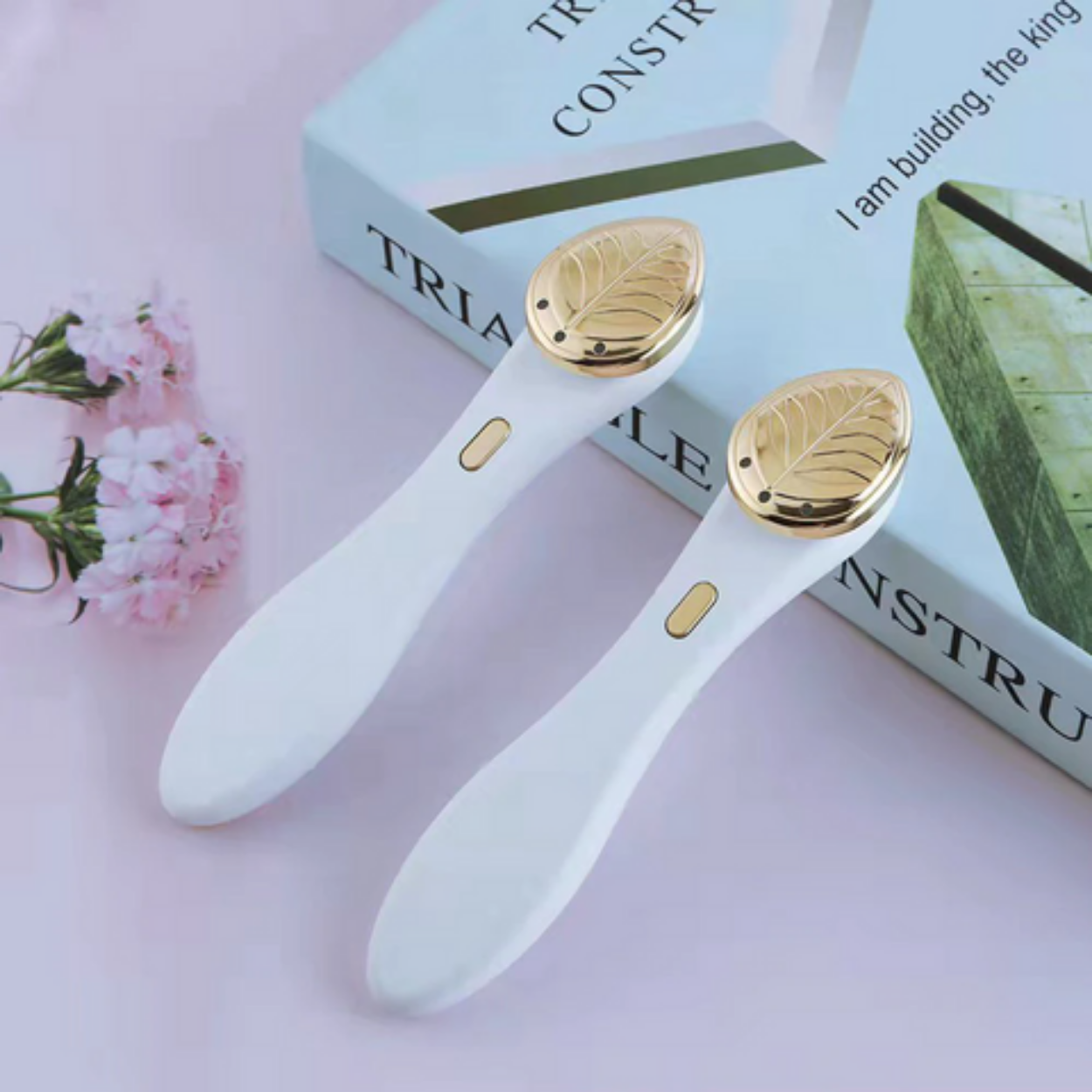 Appareil de Massage Oculaire Chauffant EMS à Microcourants