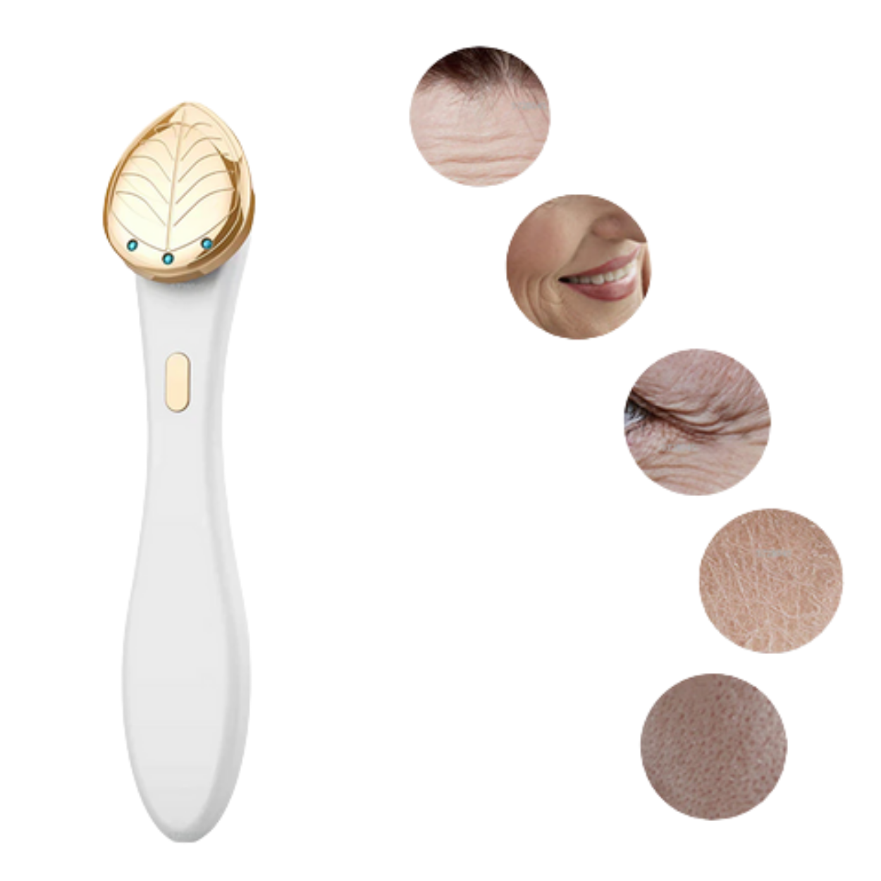 Appareil de Massage Oculaire Chauffant EMS à Microcourants