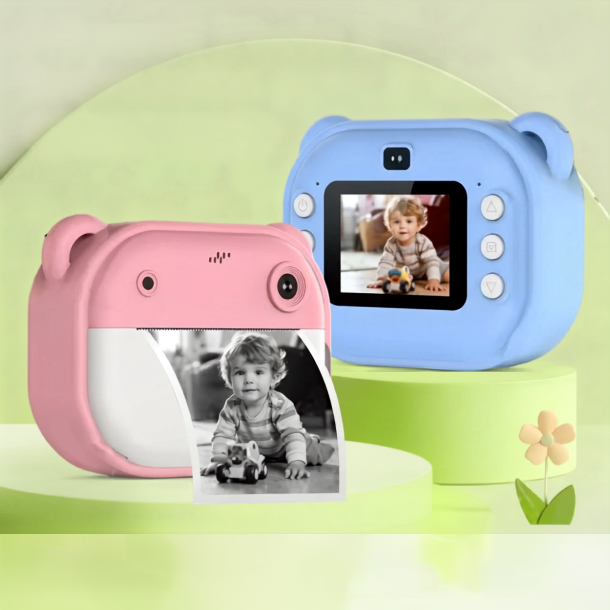 Appareil Photo Instantané Enfant avec Impression Thermique