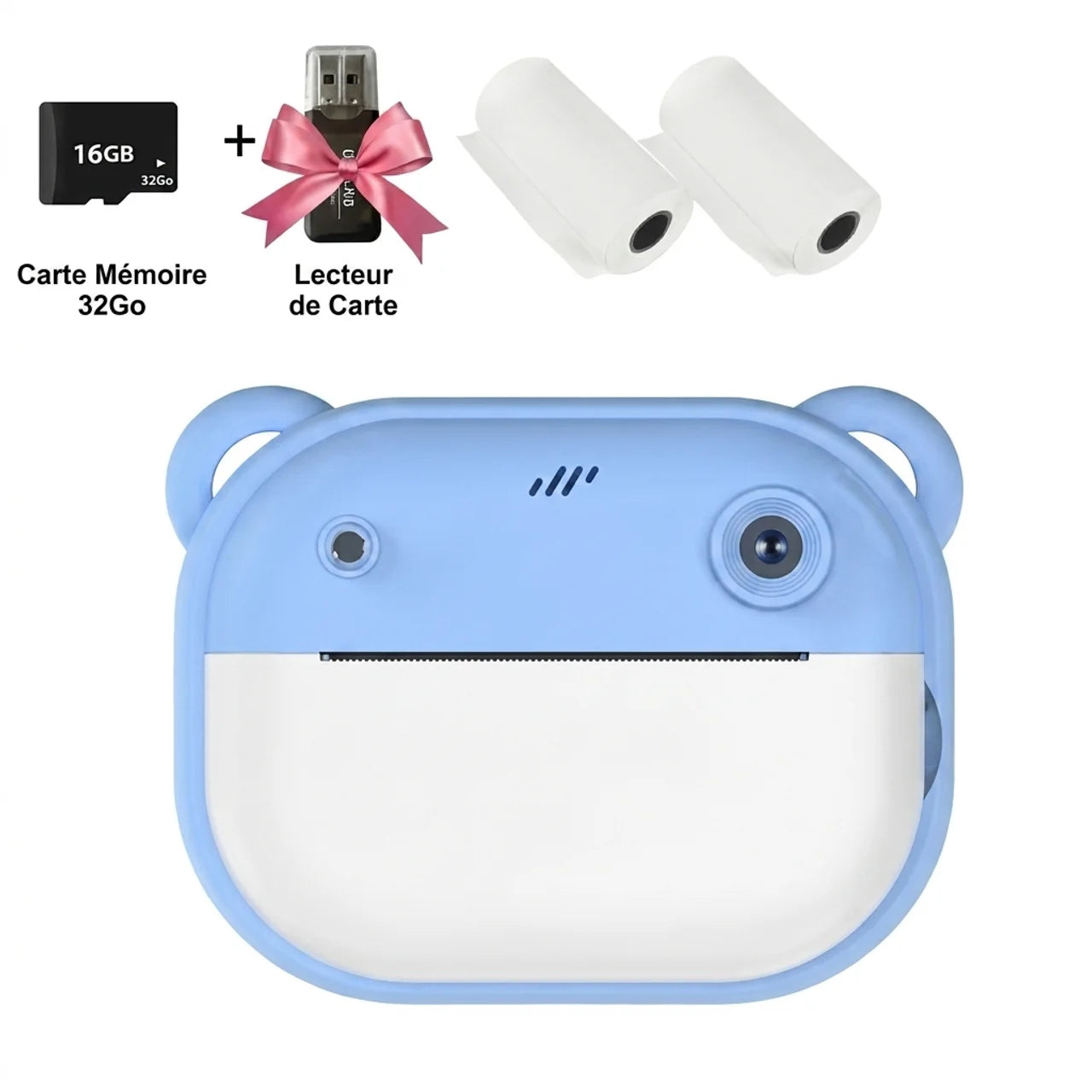 Appareil Photo Instantané Enfant avec Impression Thermique