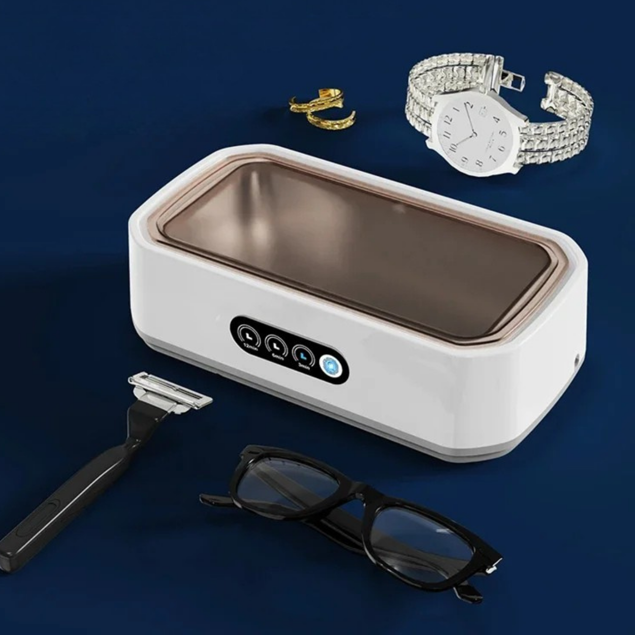 BAIN ULTRASON PROFESSIONNEL 650ML BIJOUX PROTHÈSES