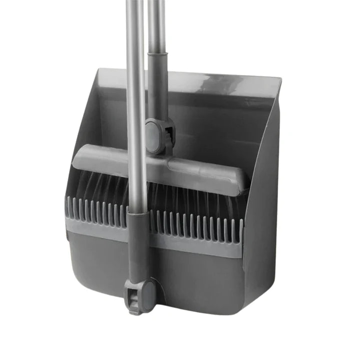 Balai & Pelle à Manche Long Kit de Nettoyage Ergonomique