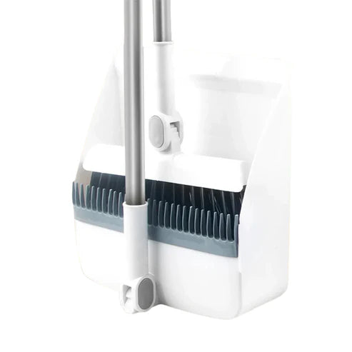 Balai & Pelle à Manche Long Kit de Nettoyage Ergonomique
