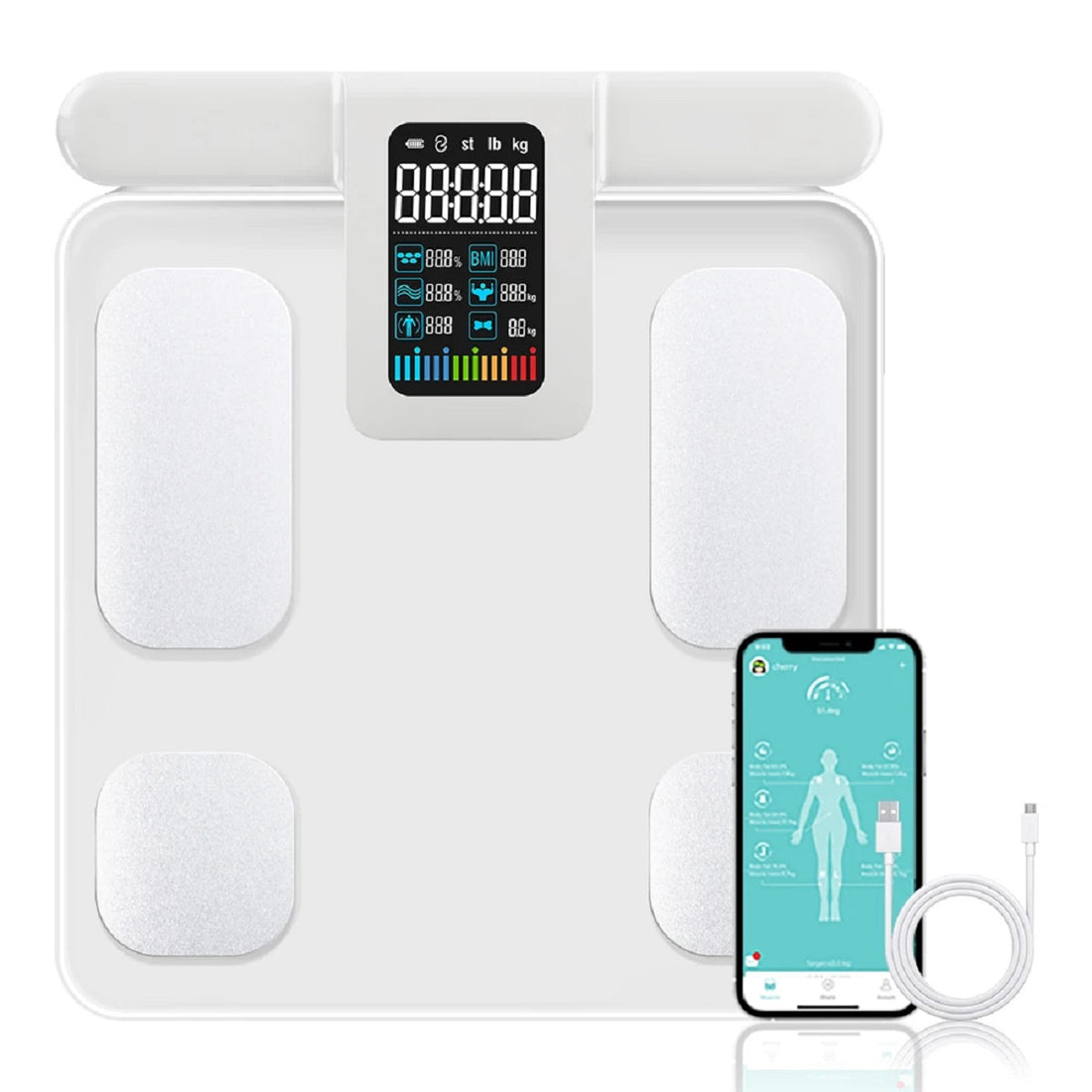 Balance Connectée Analyse Corporelle Pro