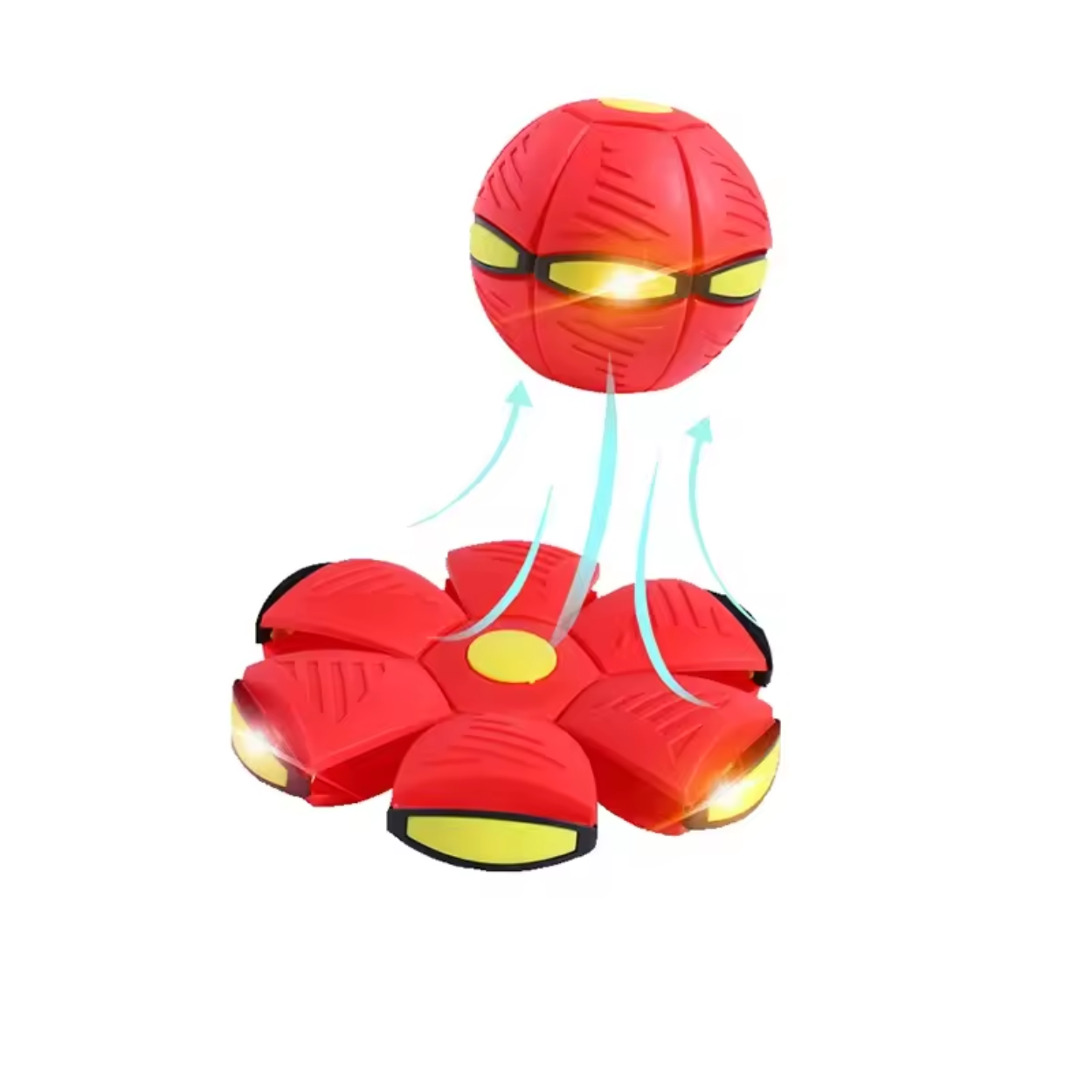 Balle Magique UFO 2 en 1 Ballon & Frisbee Déformable