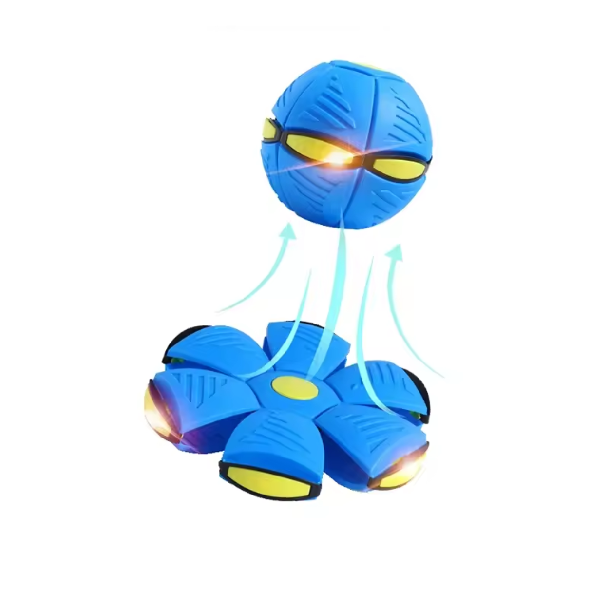 Balle Magique UFO 2 en 1 Ballon & Frisbee Déformable