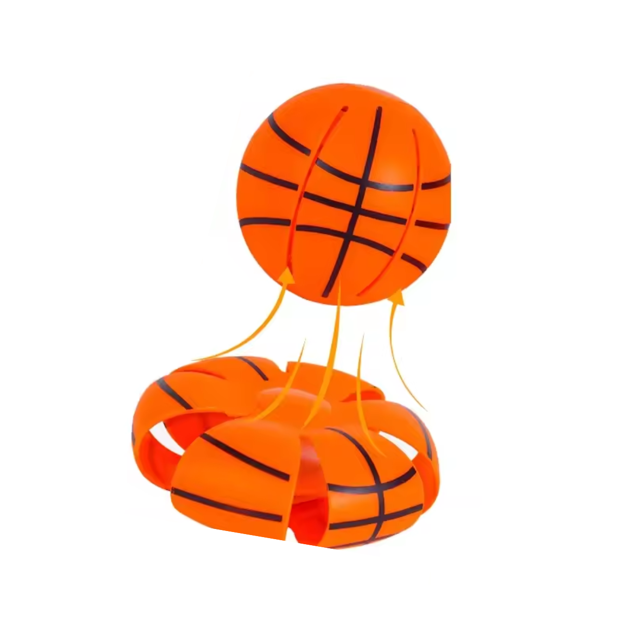 Balle Magique UFO 2 en 1 Ballon & Frisbee Déformable