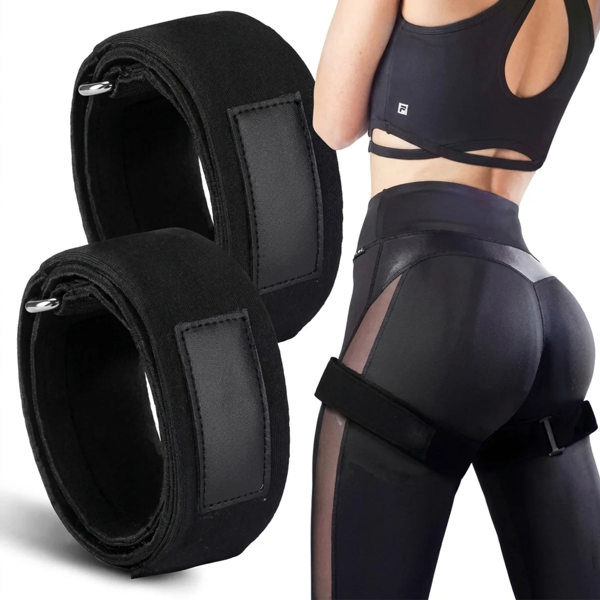 Bandes Élastique d'Entraînement BFR pour Fessiers & Cuisses pour Squat