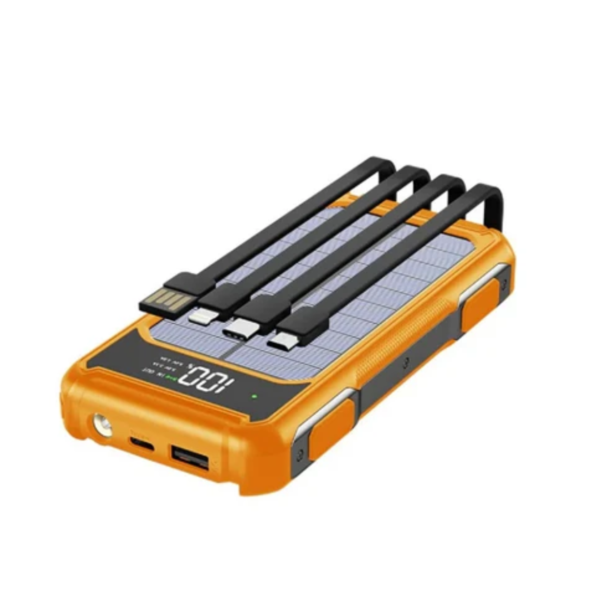 Batterie Externe Solaire 4-en-1