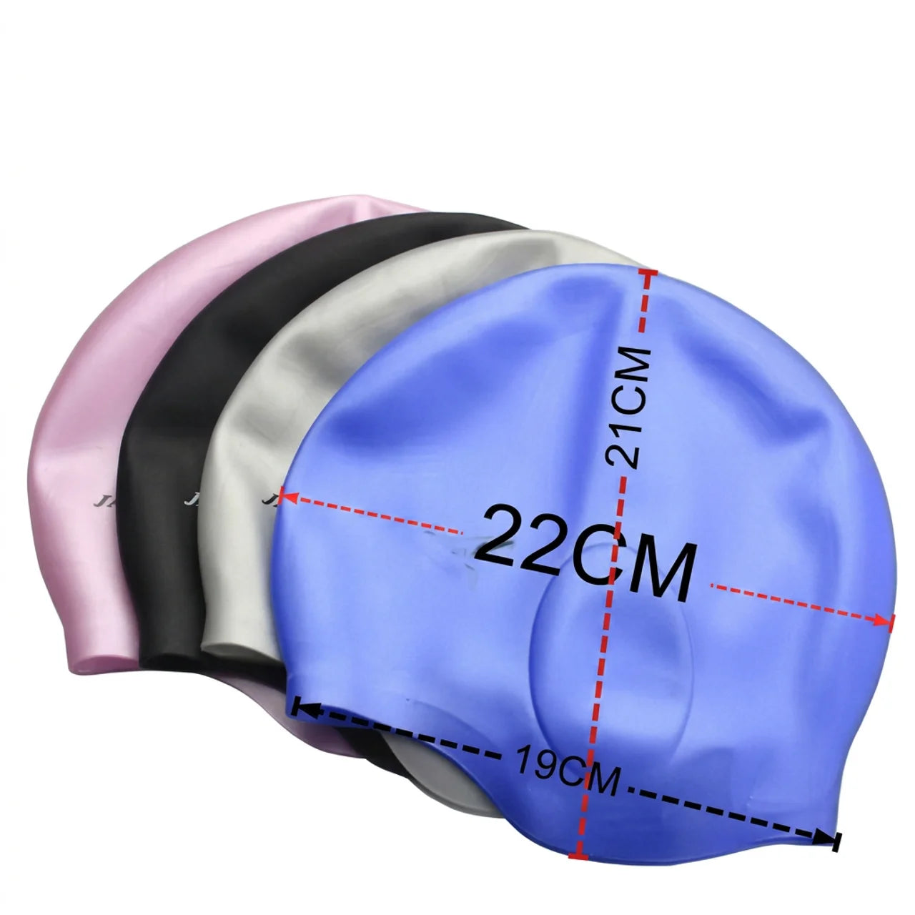 Bonnet de Bain en Silicone Ultra-Doux Étanche avec Protection des Oreilles