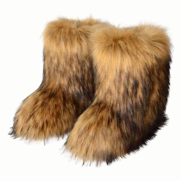 Bottes Fluffy Y2K
