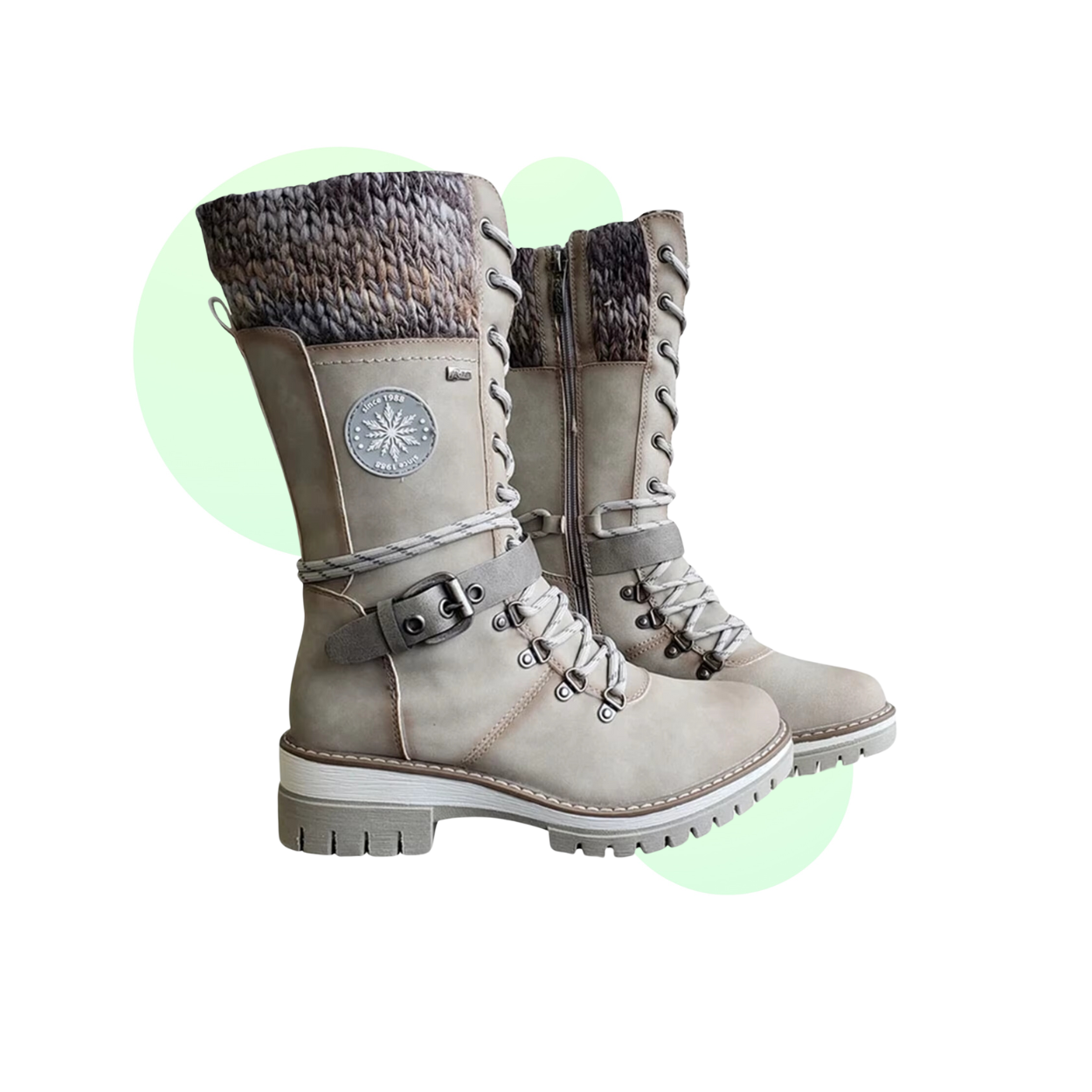 Bottes Hiver Mi Mollet Imperméables