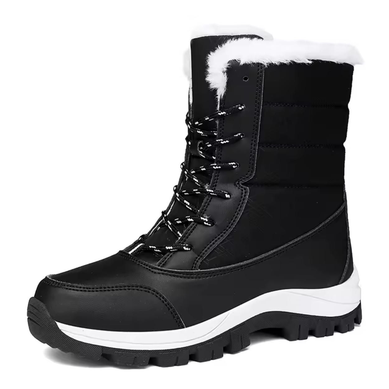 Bottes Neige Mi-Mollet Chaleur Tout Hiver