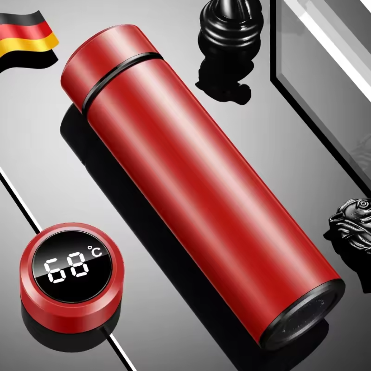 Bouteille Isotherme Intelligent avec Affichage de Température