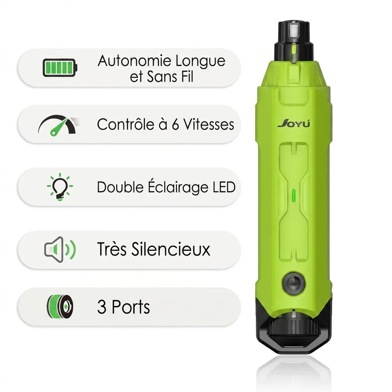 Broyeur d’Ongles Électrique Pour Chien