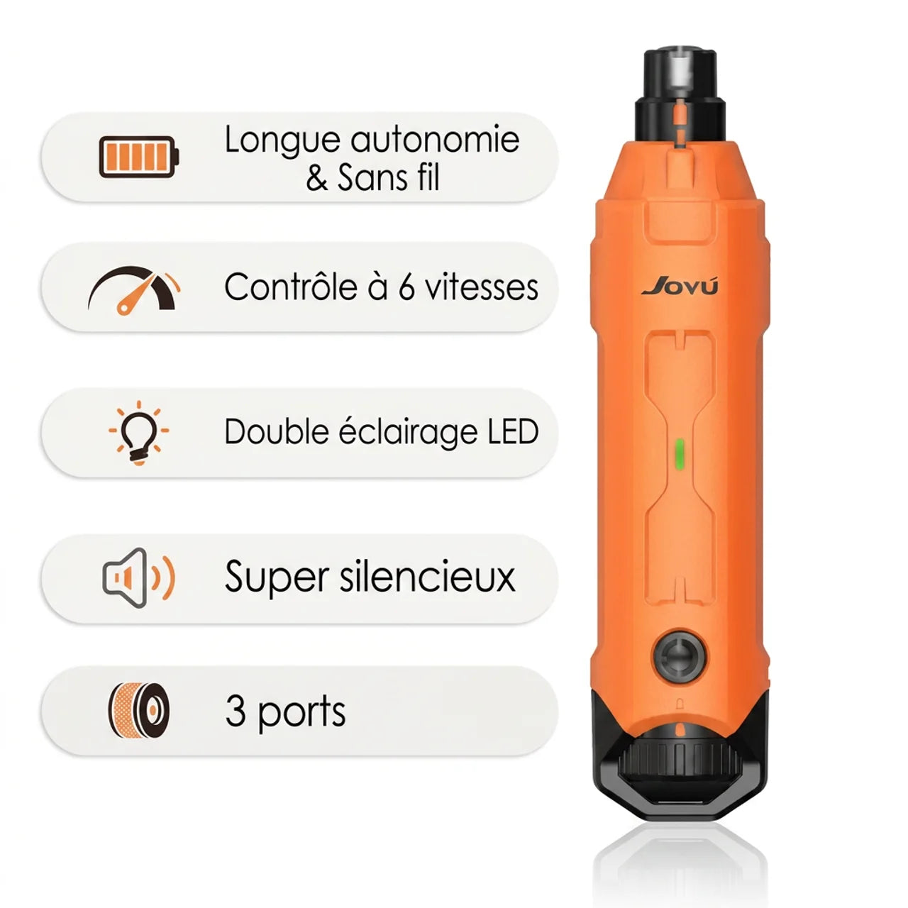 Broyeur d’Ongles Électrique Pour Chien