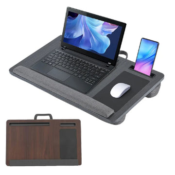 Bureau Support PC Portable pour Lit & Canapé Confort Ergonomique Premium