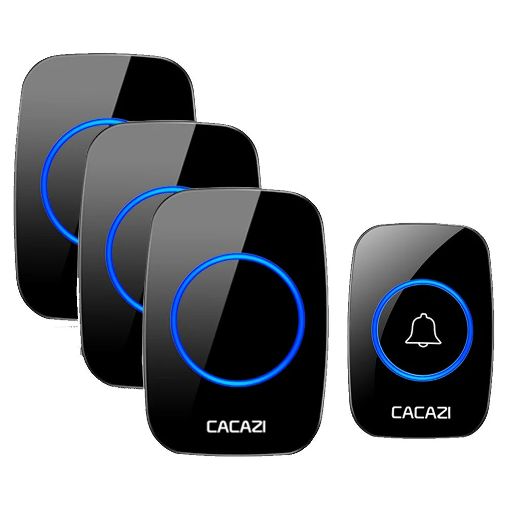 Sonnette sans fil étanche avec carillon intelligent pour la maison