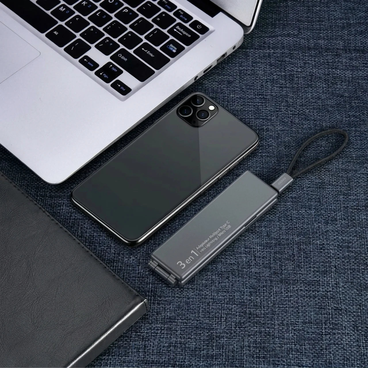 Câble 3-en-1 Ultra Compact