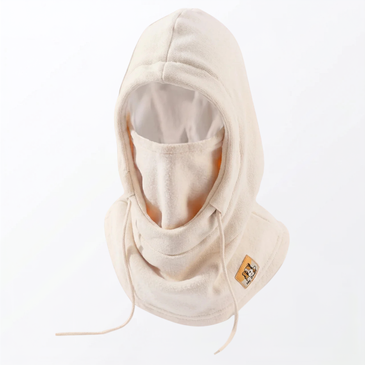 Cache-Cou Polaire avec Capuche Cagoule Hiver Coupe-Vent pour Ski Moto Vélo & Randonnée