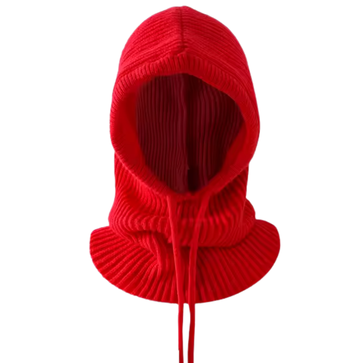 Cagoule Tricotée Unisexe Bonnet à Capuche