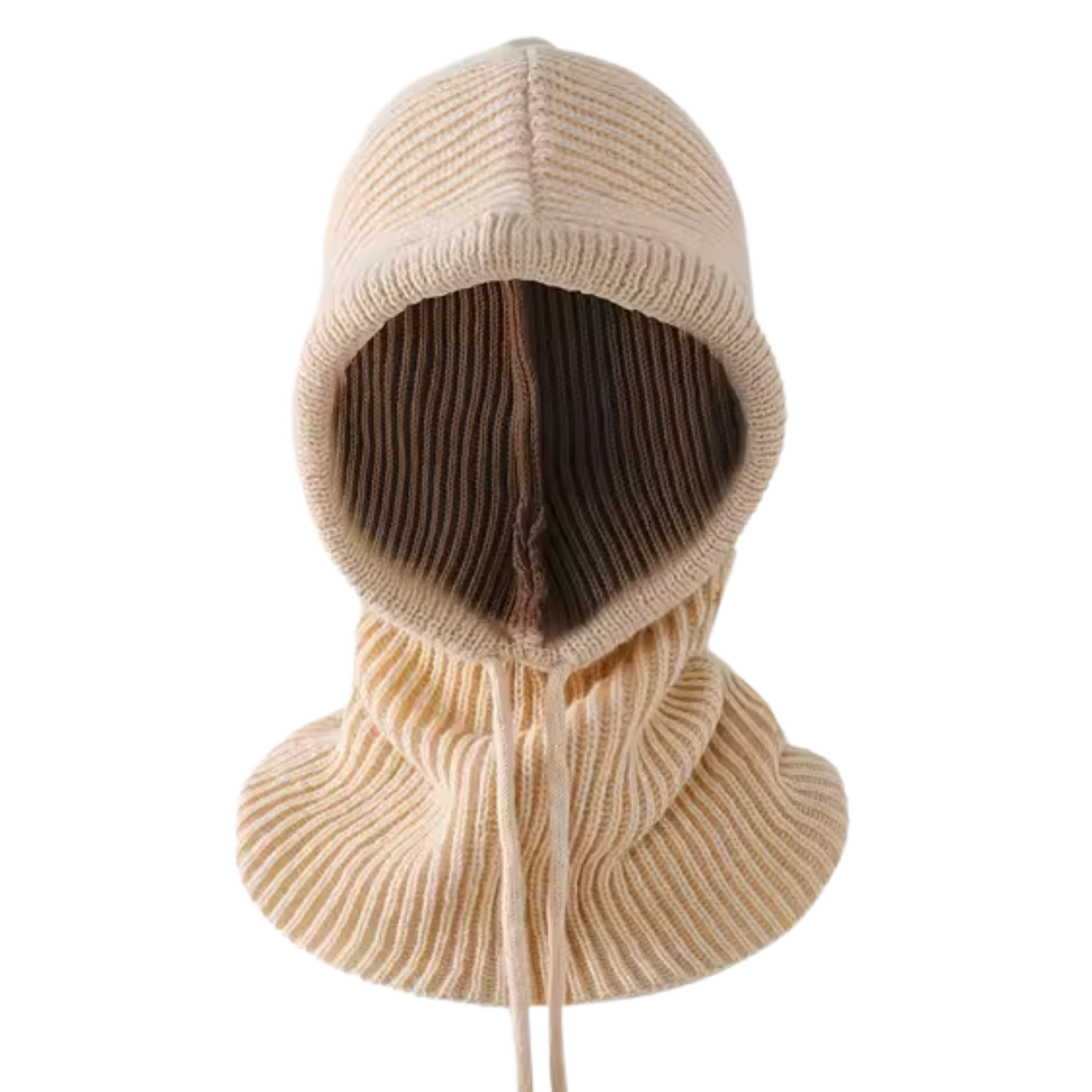 Cagoule Tricotée Unisexe Bonnet à Capuche