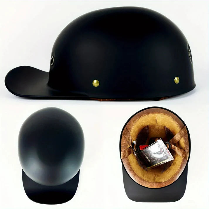 Casque Moto Vintage Léger