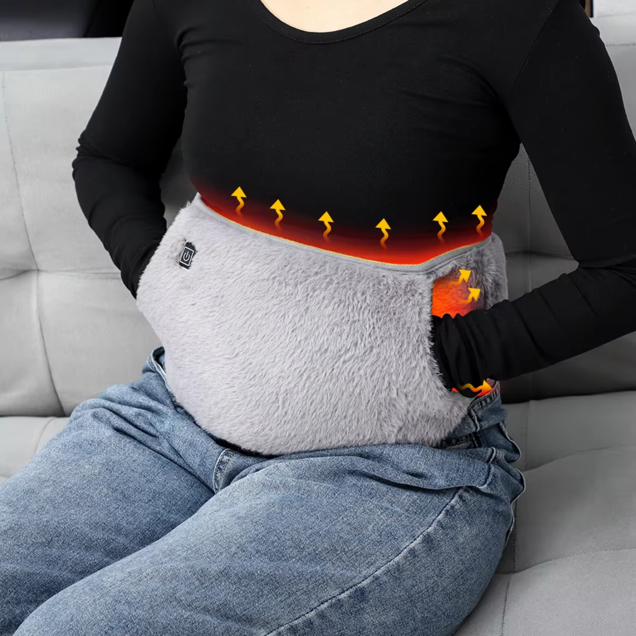 Ceinture Chauffante Abdominale Électrique