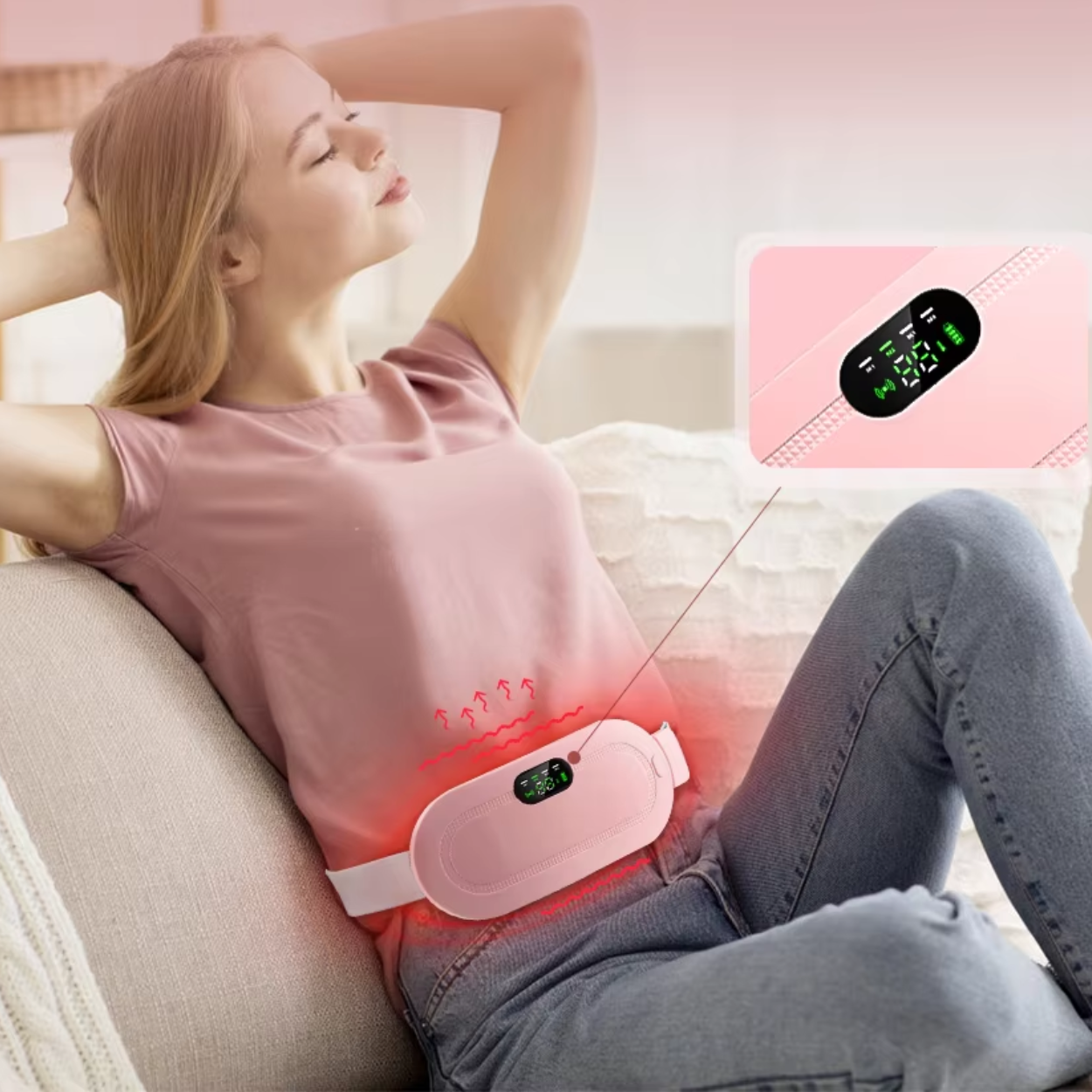 Ceinture Chauffante Utérine Intelligente