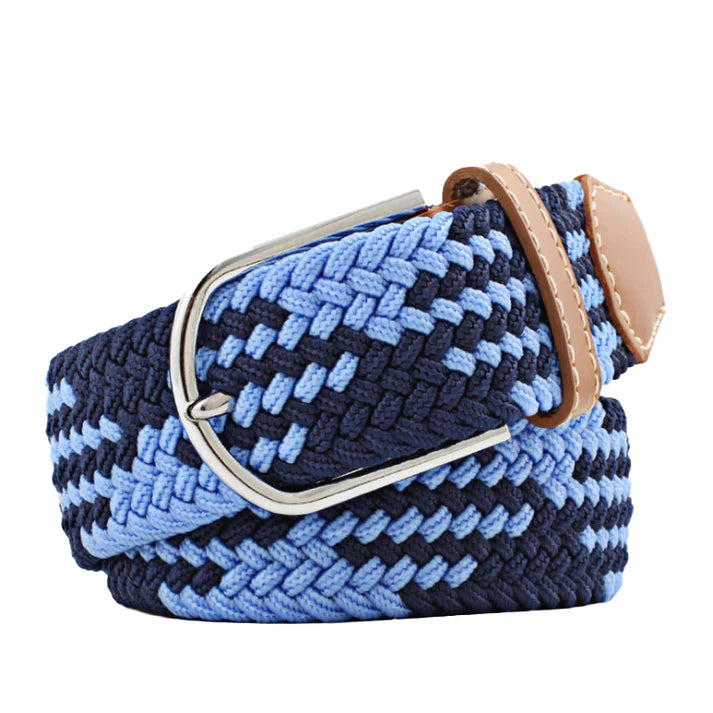 Ceinture Tressée Élastique Unisexe Multicolore
