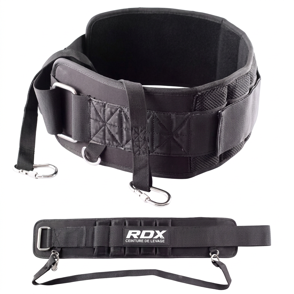 Ceinture de Lest Musculation en EVA Ceinture Tractions Dips et Entraînement de Force 45 kg