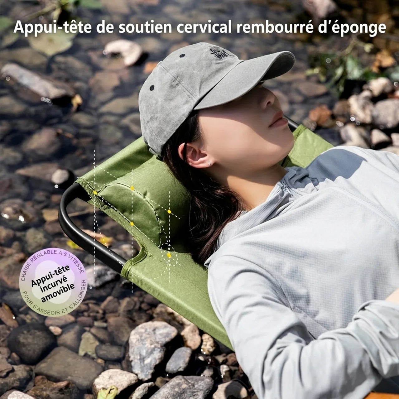 Chaise Camping Pliable Confort