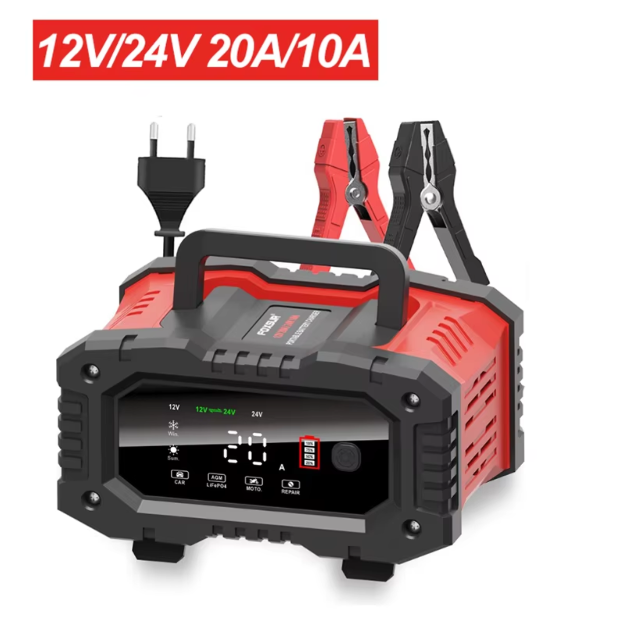 Chargeur de Batterie Intelligent 12V/24V