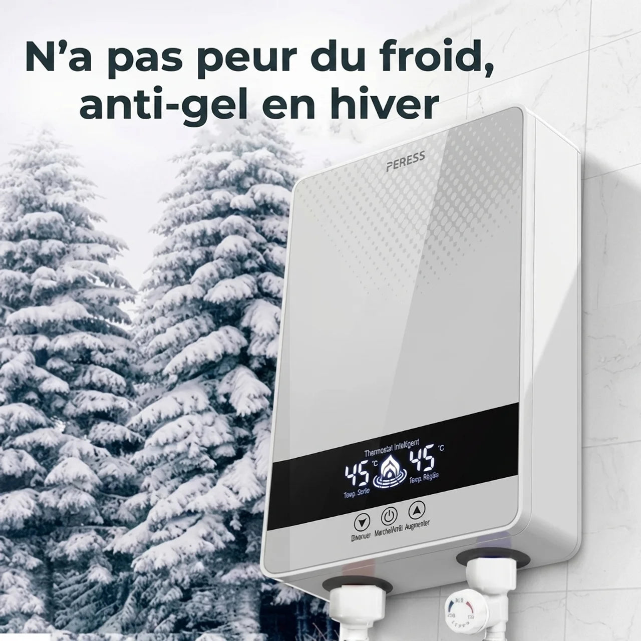 Chauffe-Eau Instantané Électrique