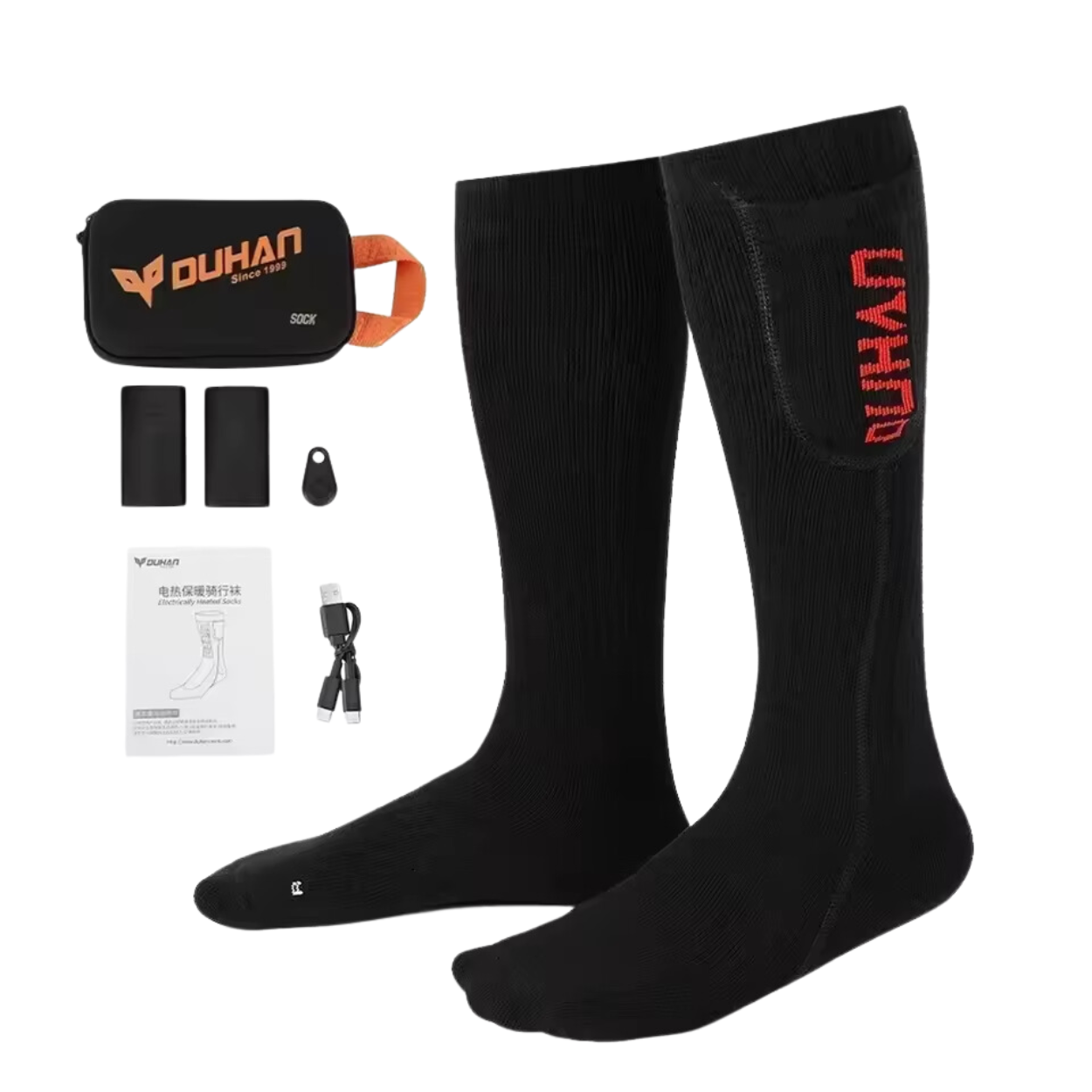 Chaussettes Chauffantes Télécommande Moto