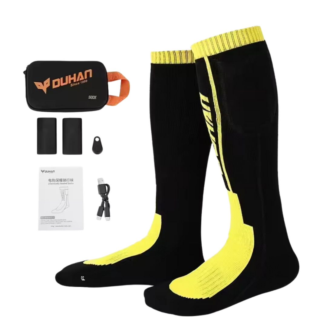 Chaussettes Chauffantes Télécommande Moto