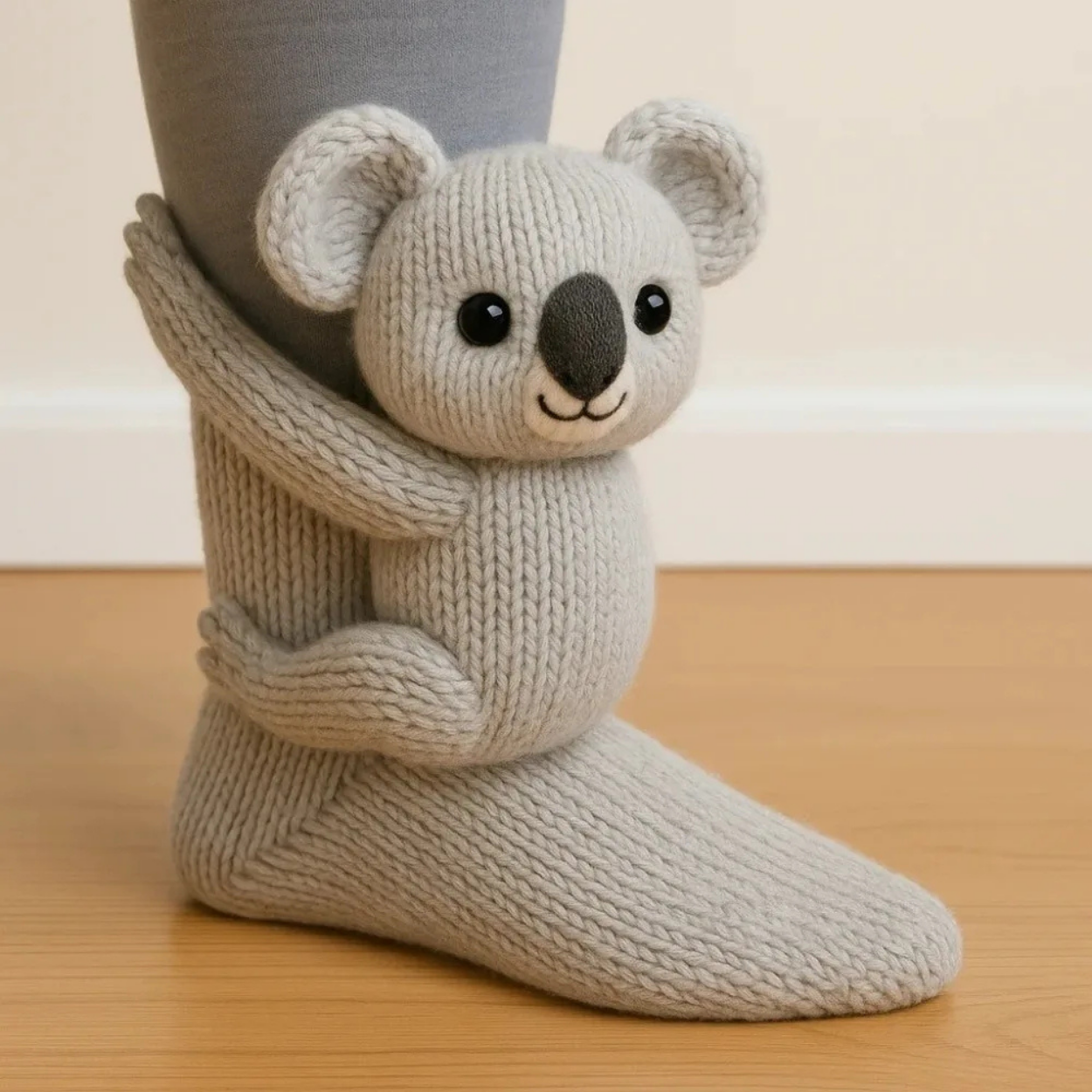Chaussettes Tricotées 3D Animaux Mignons