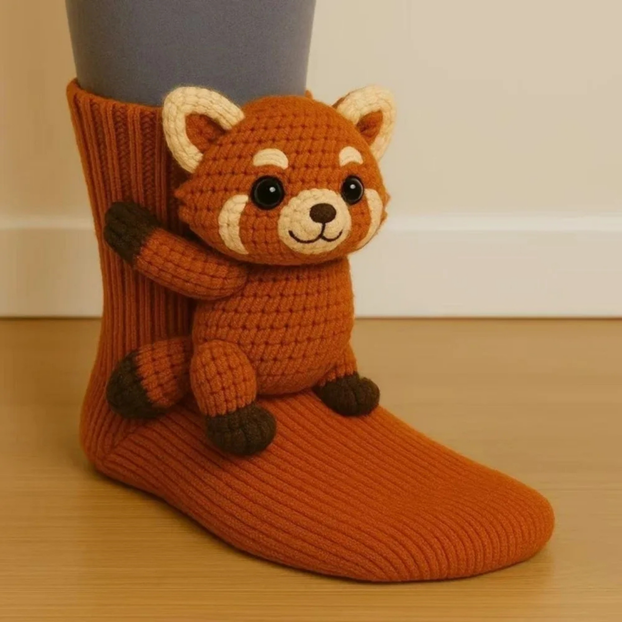 Chaussettes Tricotées 3D Animaux Mignons
