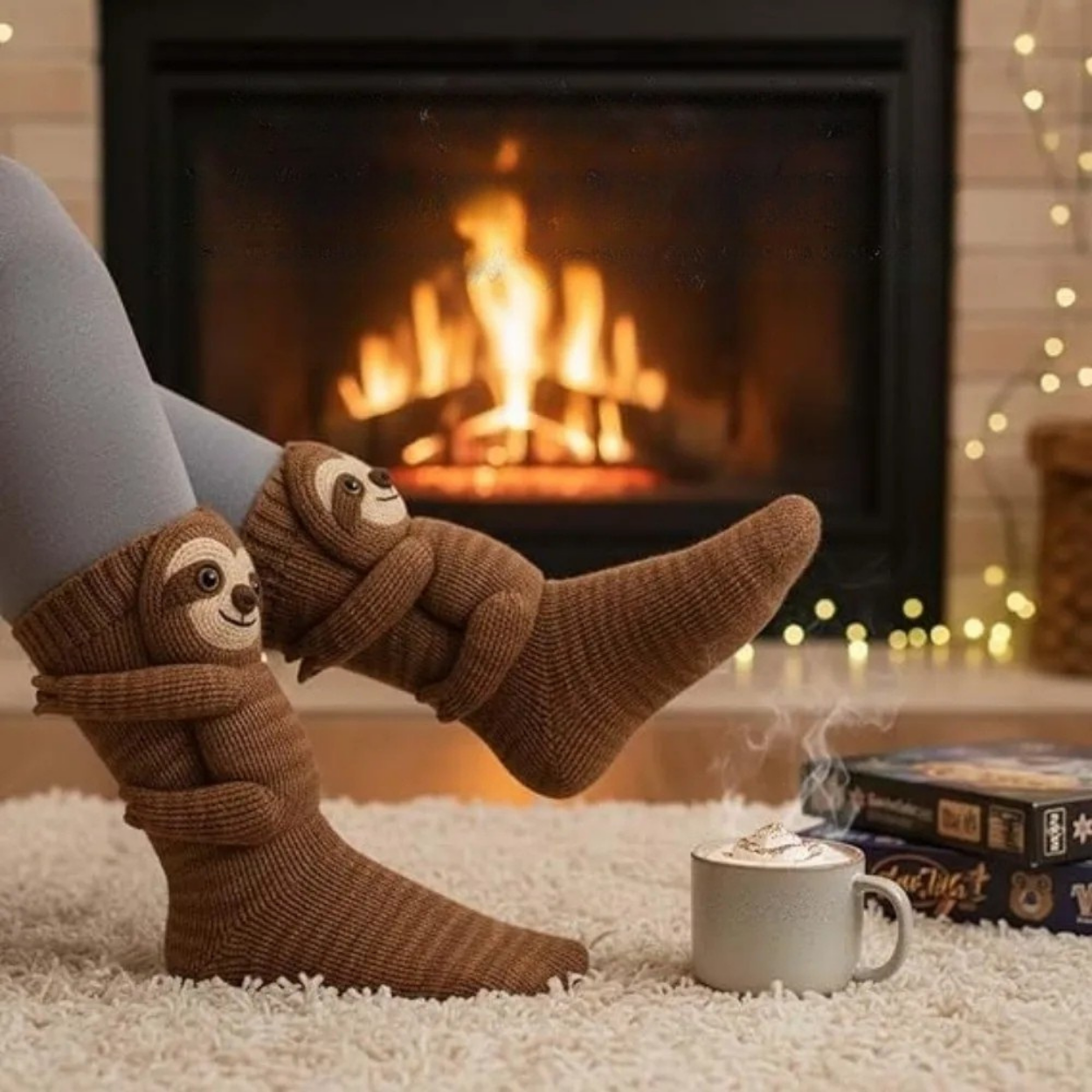 Chaussettes Tricotées 3D Animaux Mignons