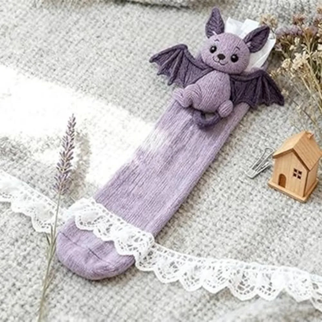 Chaussettes Femmes Drôles 3D Animaux Mignons - Courtes, En Polyester, Pour Cheville, Idée Cadeau Amusante - 5