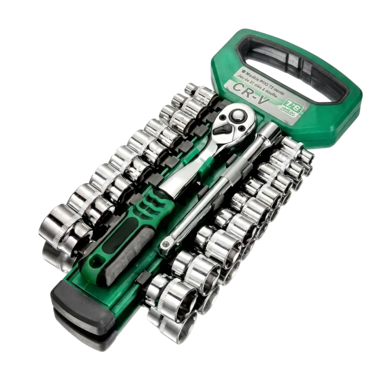 Coffret Cliquet Professionnel 72 Dents 21 Pièces