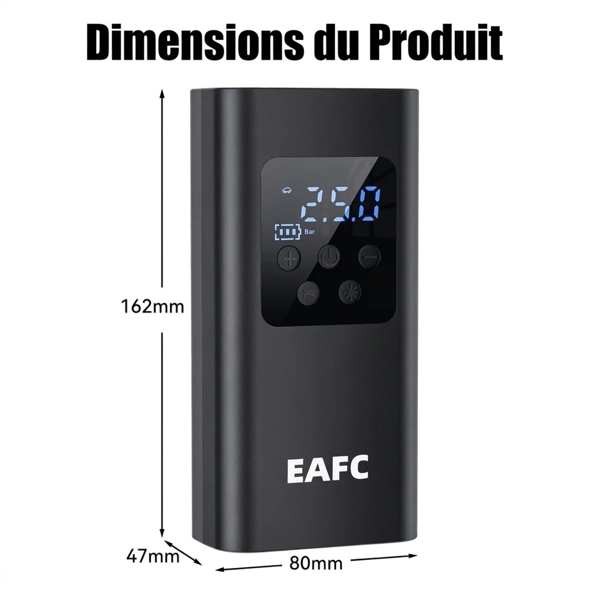 Compresseur d’air portable à arrêt automatique