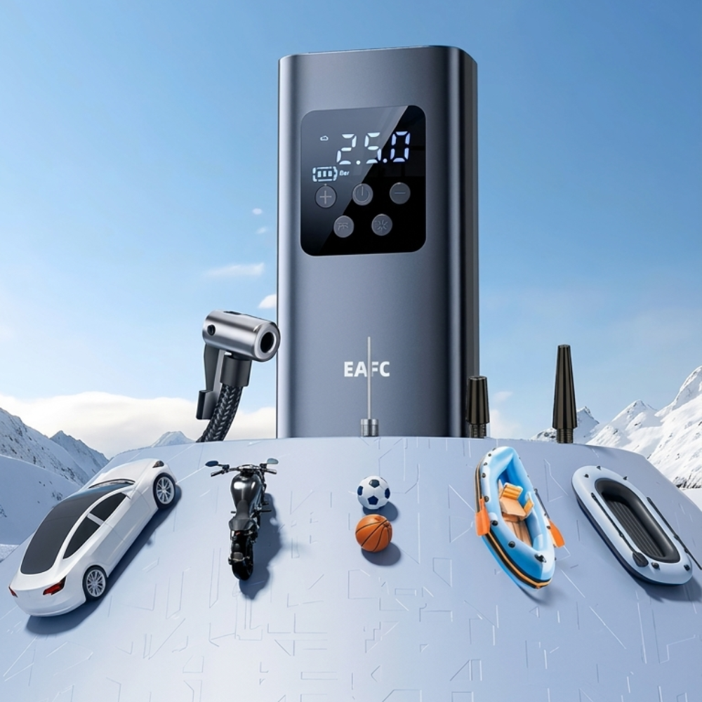 Compresseur d’air portable à arrêt automatique