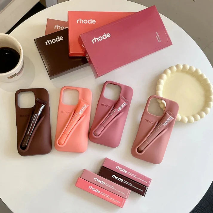 Coque iPhone Lip Gloss DIY avec Porte Rouge à Lèvres