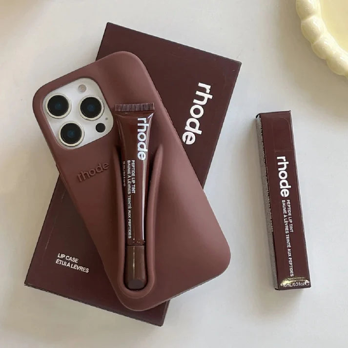 Coque iPhone Lip Gloss DIY avec Porte Rouge à Lèvres