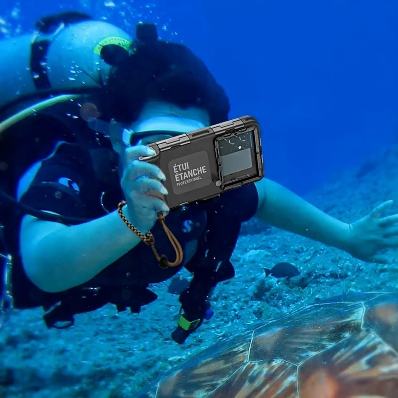 Coque Étanche Plongée 15m